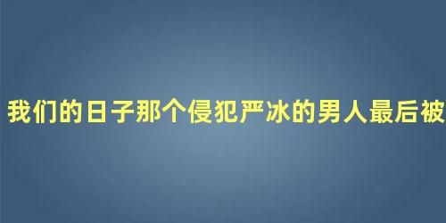 我们的日子那个侵犯严冰的男人最后被抓住了吗